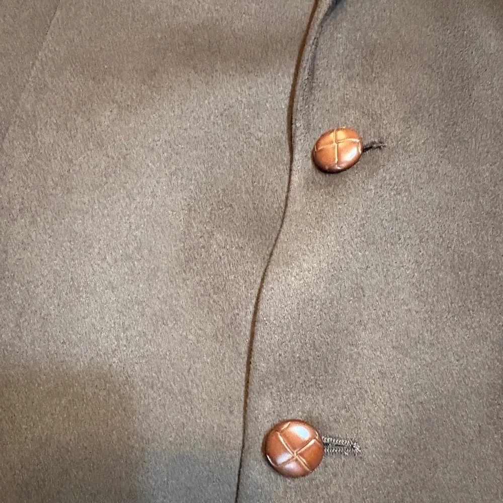 Ralph Lauren‎ Chocolate Men's 2 Button Microfiber Blazer 46T Preppy Dapper